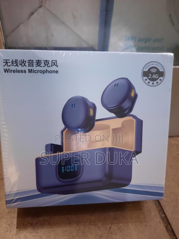 Microphone.Wireless Magnetic Type C Lavalier Q8 Recording Mic