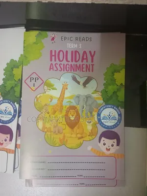 Homework Holiday Assignment Books for All Grades