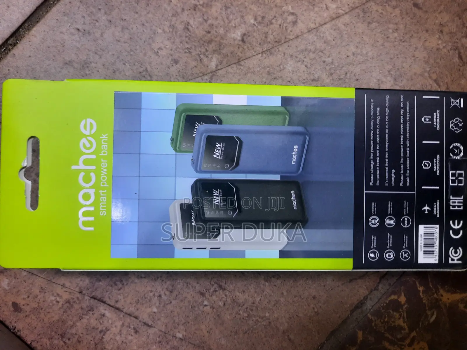 Power Bank - 50000mah.Quick Charge-3 Usb Ports.Smart Maches Ma76