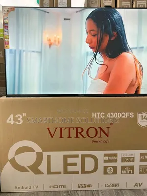 Vitron 43 Qled Picture, Brilliant Color – Vitron 43" Qled Smart Tv
