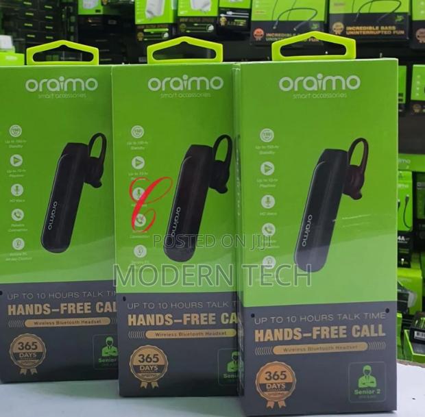 Oraimo Oeb-E38s in-Ear Earpiece Bluetooth Headset (Senior 2) - thumbnail 2