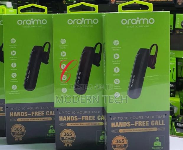Oraimo Senior 2 Oeb-E38s Wireless Bluetooth Headset With Up to 10hrs