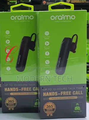 Oraimo Senior 2 Oeb-E38s Wireless Bluetooth Headset 10hrs