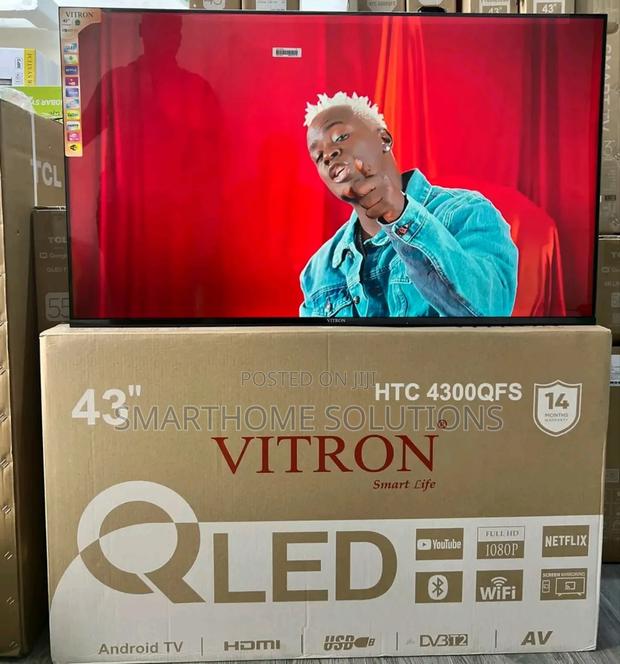 Qled Panel 43" Smart Frameless Tv Htc4300qfs Frameless Tv