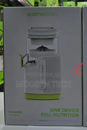 Oraimo Purejuice Obf-521a Rechargeable Safe Design Smart Baby *Juicer*