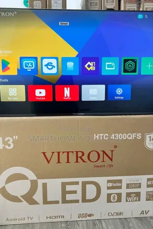 Vitron 43 Inches Frameless Led Digital Tv With Digital Connectivity