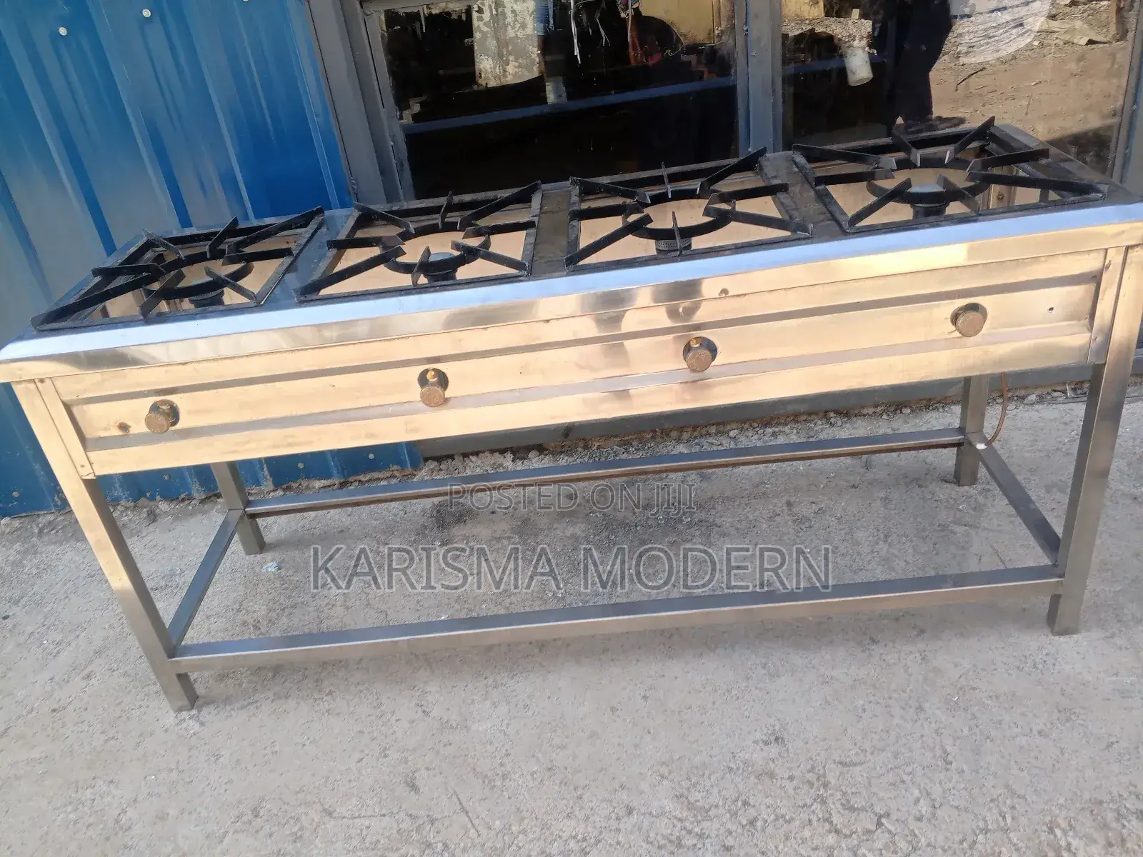 4 Burner Commercial Cooker