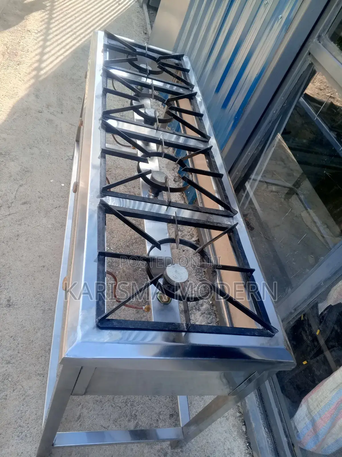 Stainless Steel Gas Stove, Commercial Gas Range