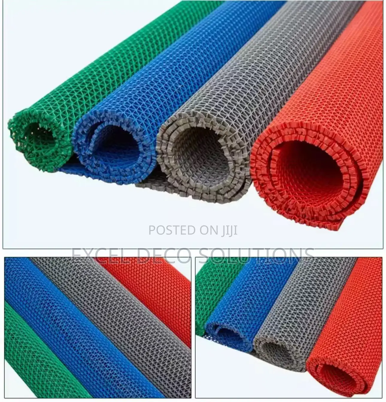Hygienic Anti-Slip PVC Mats Ideal for Wet High-Moisture Environments