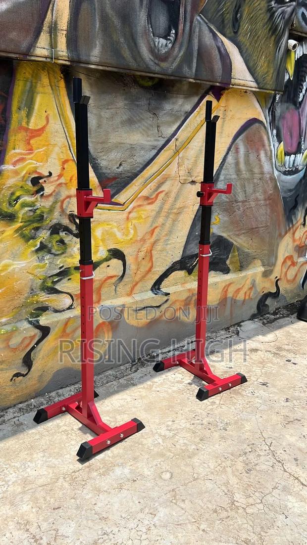 Sturdy Barbell Squat Rack Frame - main view