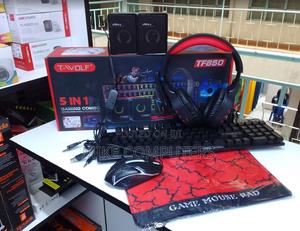 5 in 1 Gaming Keyboard and Mouse Combo - thumbnail 2