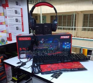 5 in 1 RGB Light Gaming Combo Usb Cable - main view