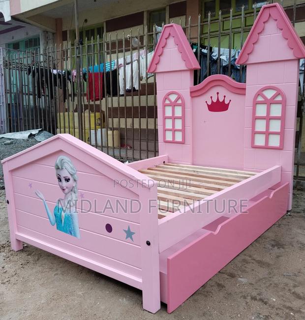 Princess Castle Bed for Girls - main view