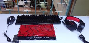 Usb Wired Gaming Keyboard Mouse Combos 4in 1 - thumbnail 2