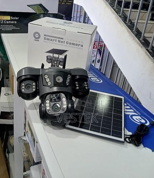 V380 Pro Triple Lens Solar 4g Camera Vts29-G 6mp