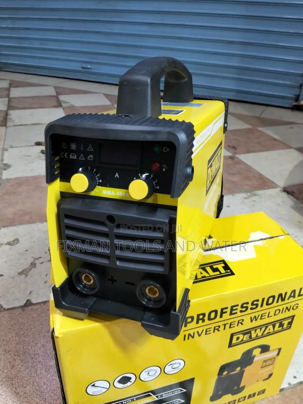 Dewalt Welding Machine Mma500 Amps With Cables And Free Rods - thumbnail 3