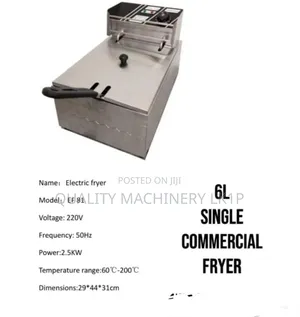 6l Quality Deep Fryer Single Bowl