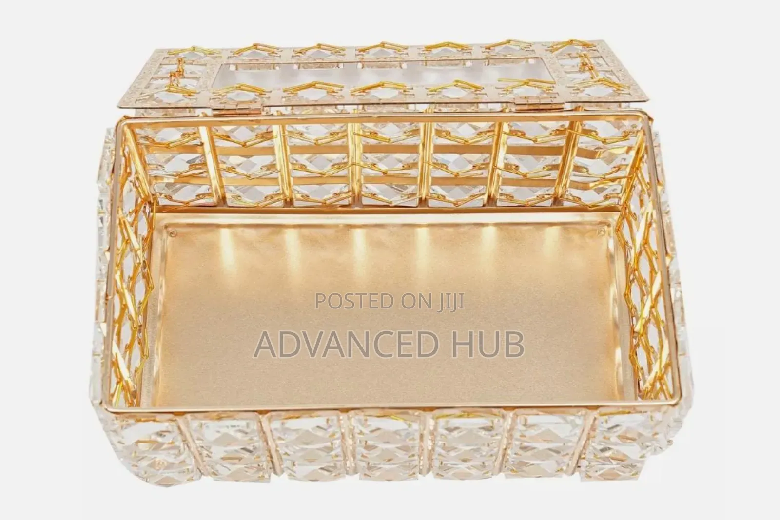 High Quality Crystal Sparkling Serviette Holder