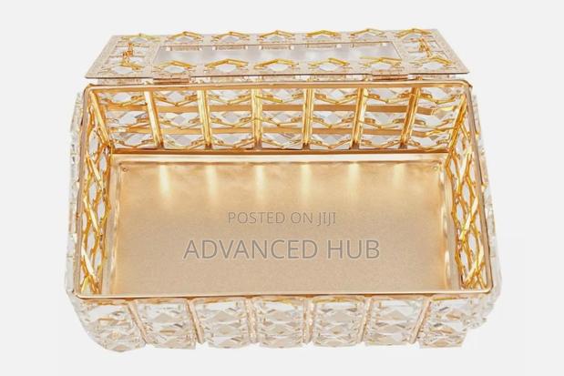 High Quality Crystal Sparkling Serviette Holder - thumbnail 2