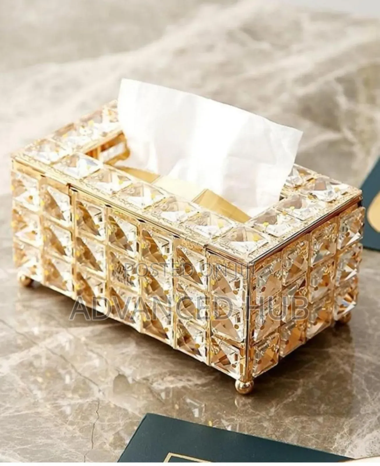 High Quality Crystal Sparkling Serviette Holder