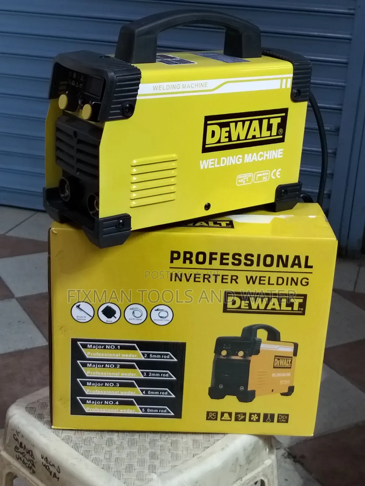 Dewalt Welding Machine Mma500a Portable Welding Machine 240v Free Rods