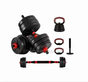 With Kettle Bells- 30kg 6in1 Dumbell