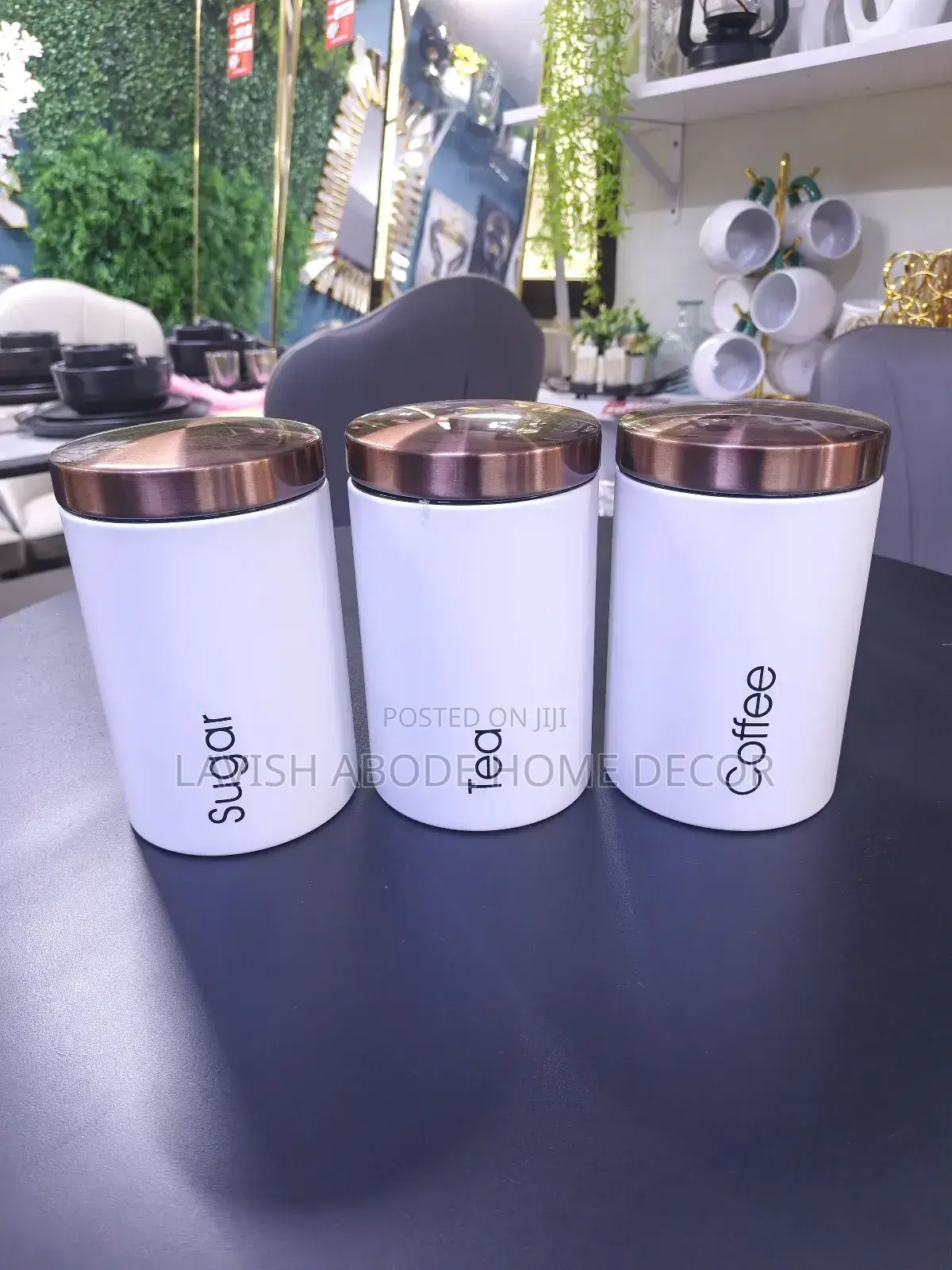 3in1 Storage Canisters Coffee, Tea, Sugar, Container Set