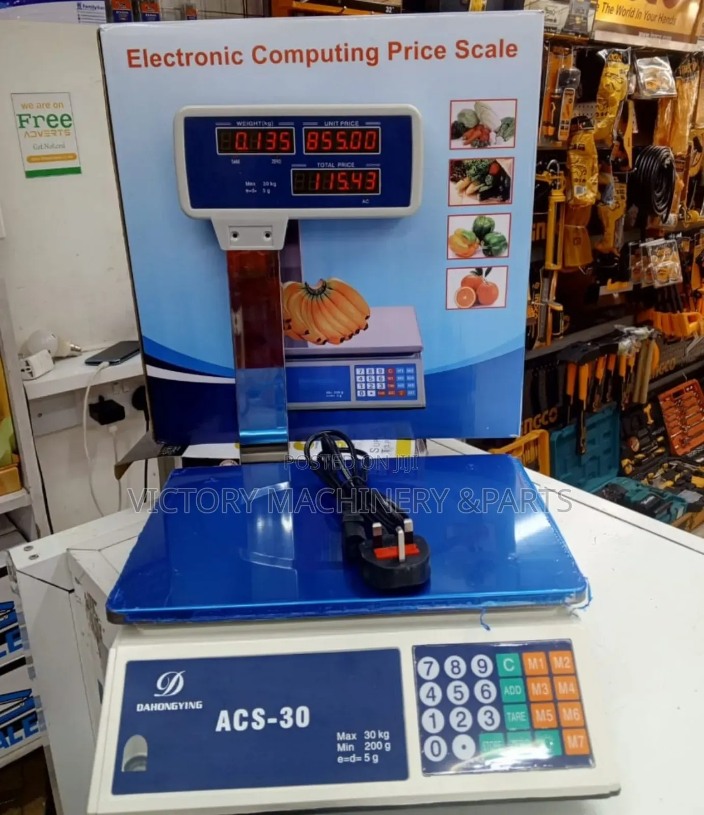 Acs Electronic Banana Scale