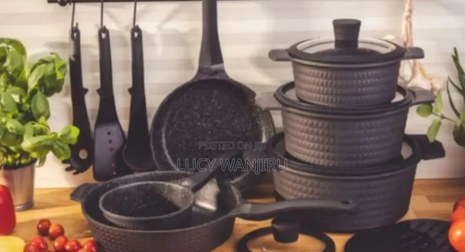 Edinburg 15pc Cookware