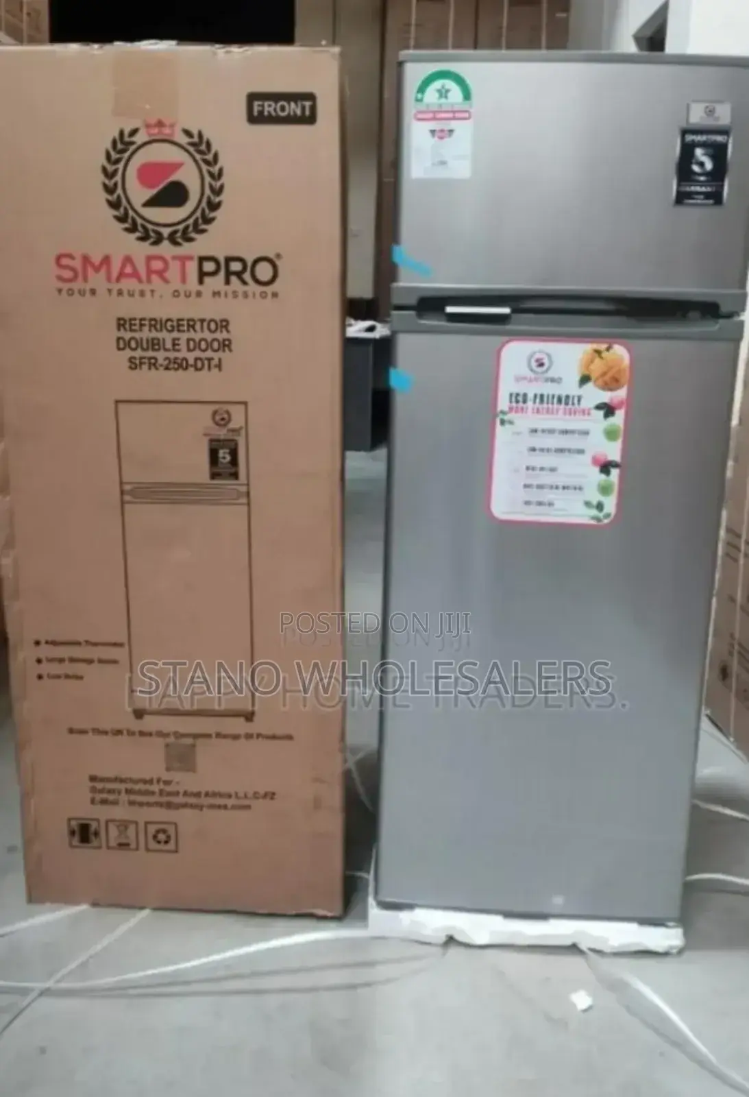 Colour Grey - Smart Pro 205l Fridge