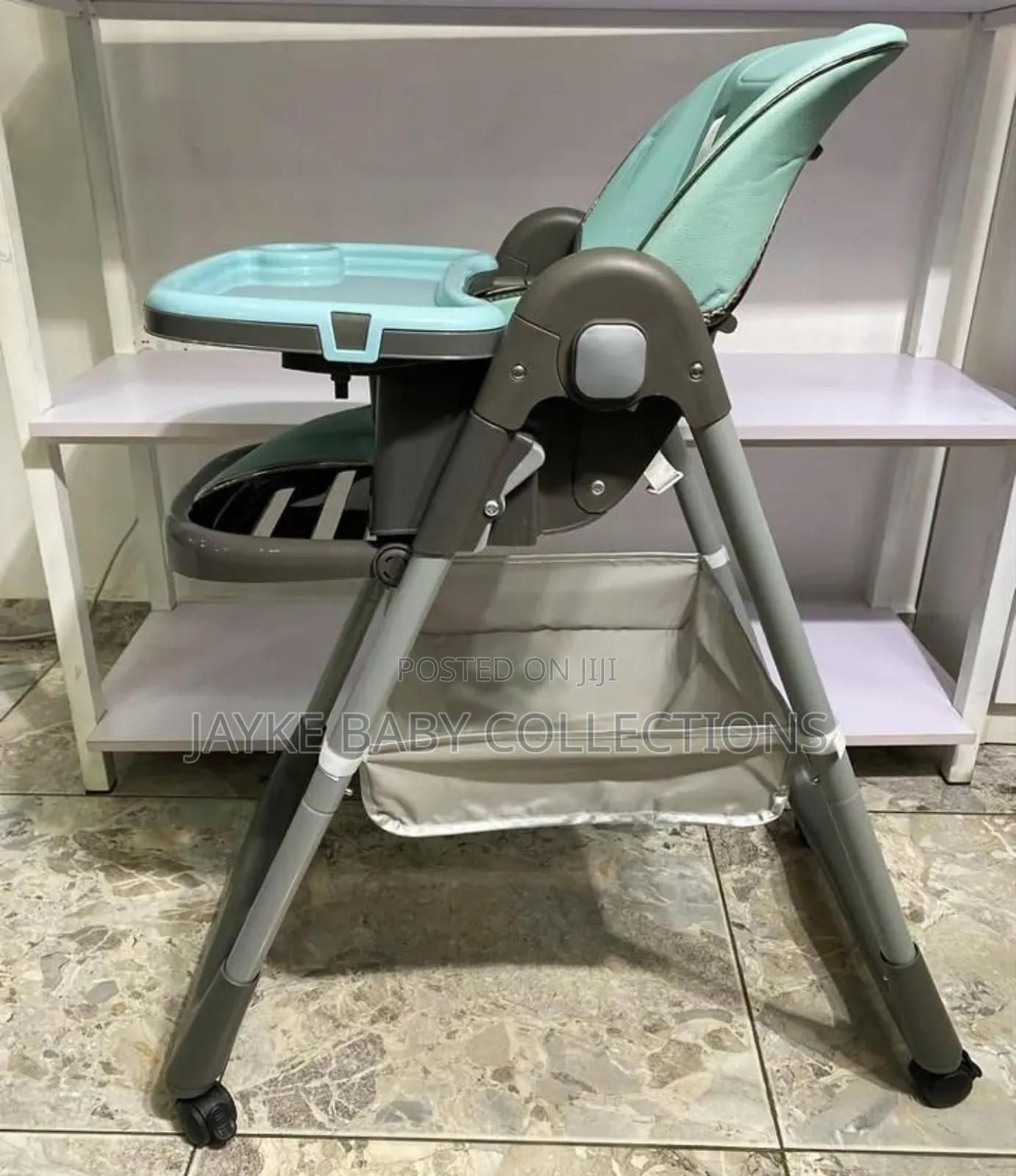 Adjustable Foldable Baby High Chair