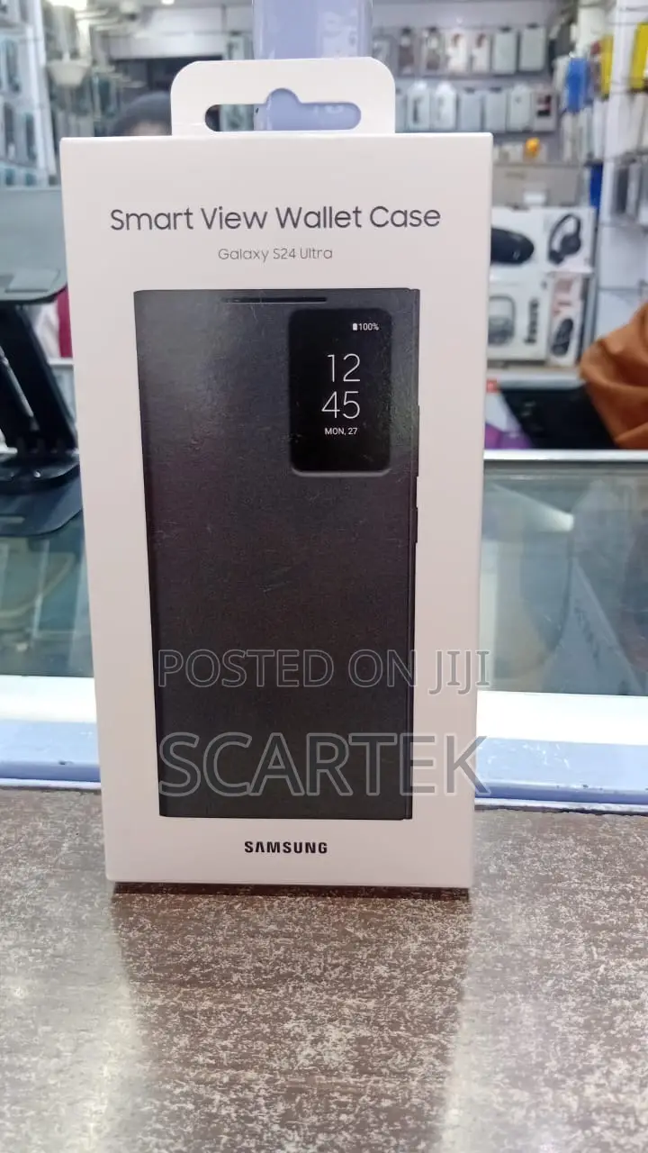 Smart View Wallet Case For S24 Ultra