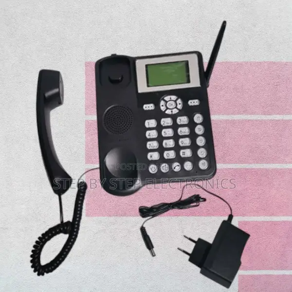 Huawei GSM Wireless Landline Desktop Phone All Sim Rechargeable Design