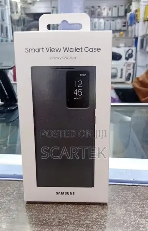 Smart View Wallet Case For S24 Ultra