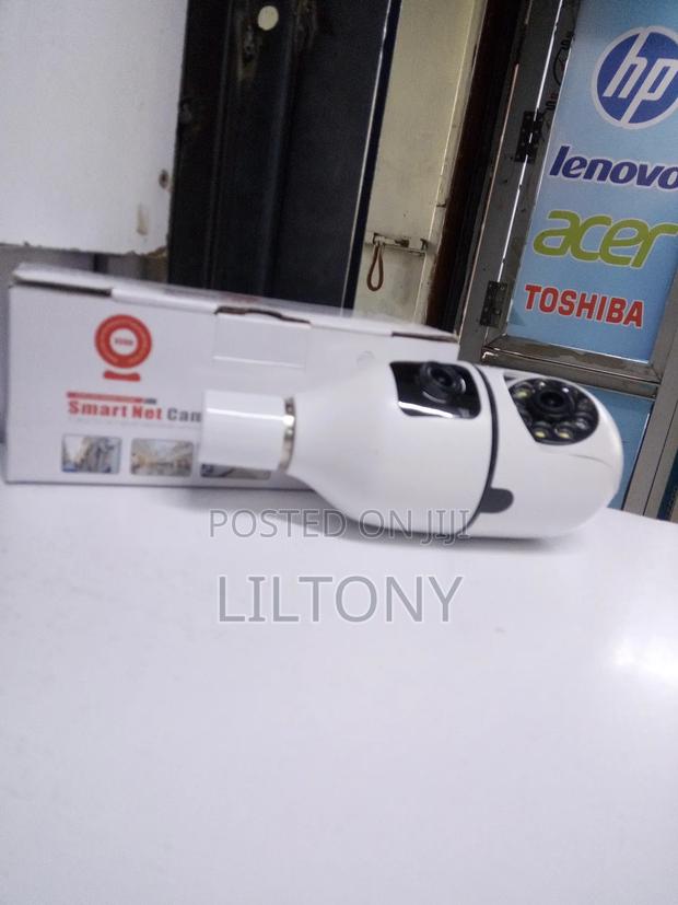 Dual Lens V380 Bulb Camera - main view