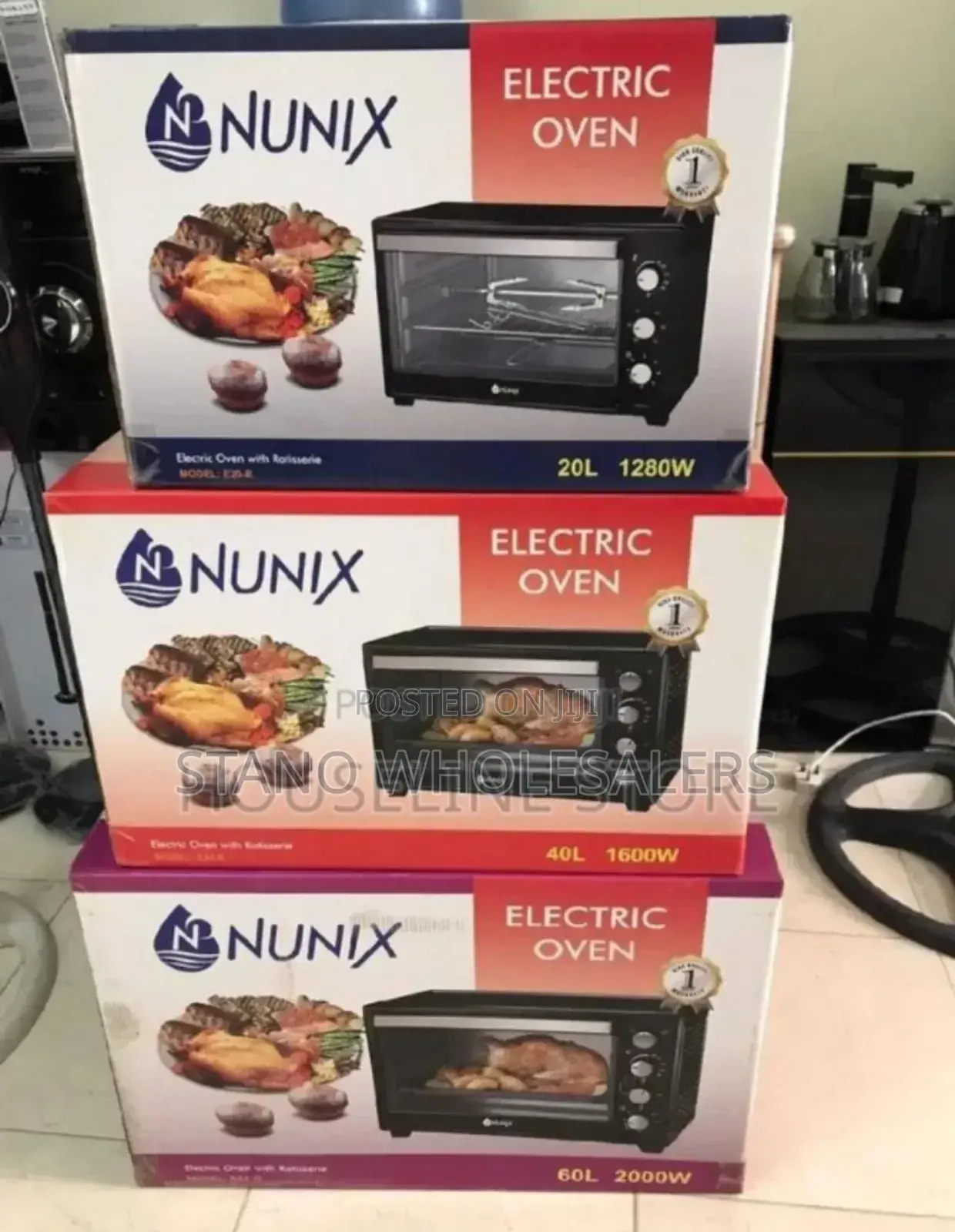 Home Use- Nunix 60l Oven