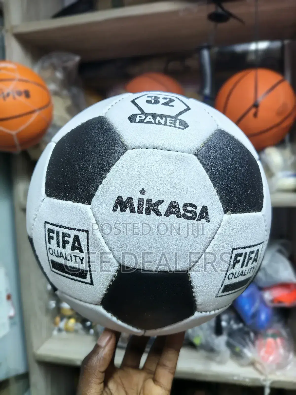 Leather Mikasa Soccer Balls