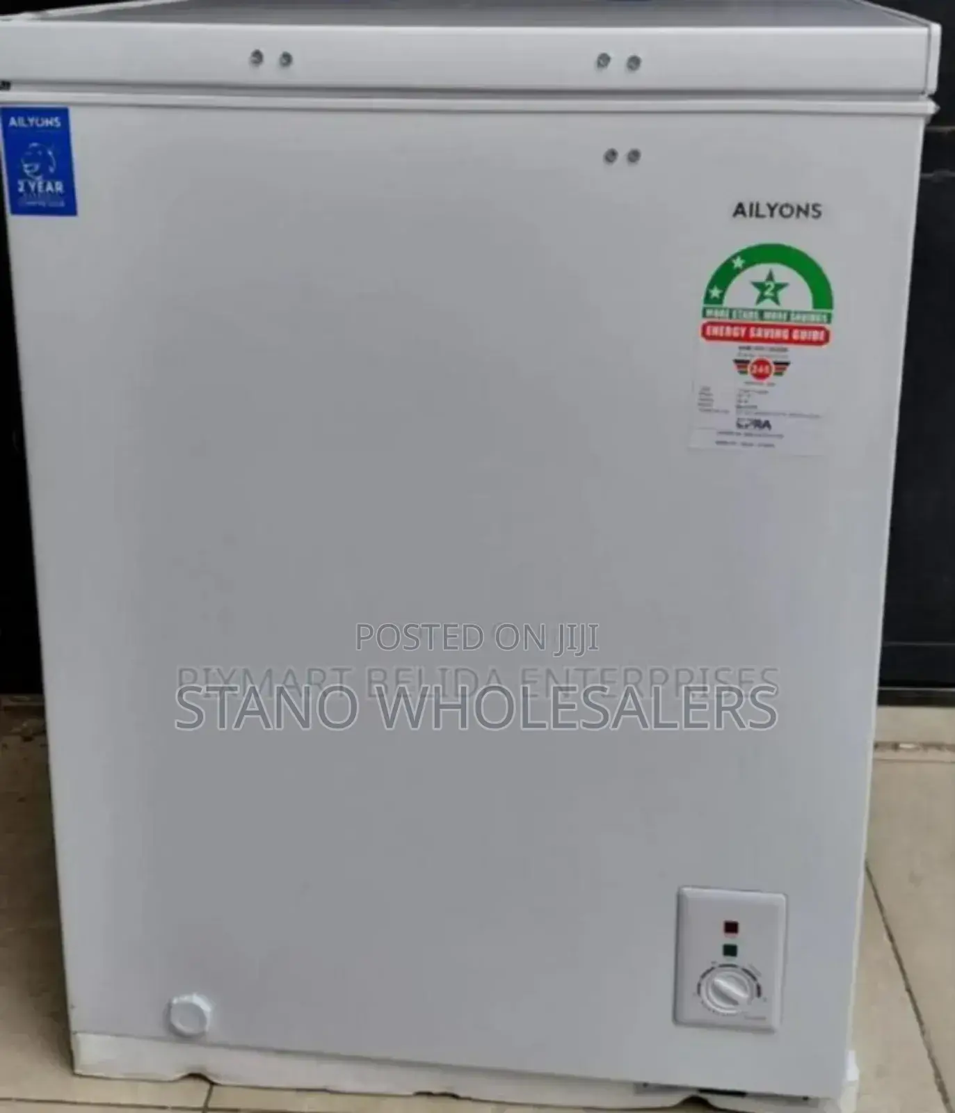 2 Star Rating- 150litres Premier Freezer