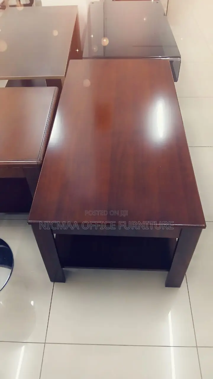 Bold, Spacious Timeless Executive Coffee Table