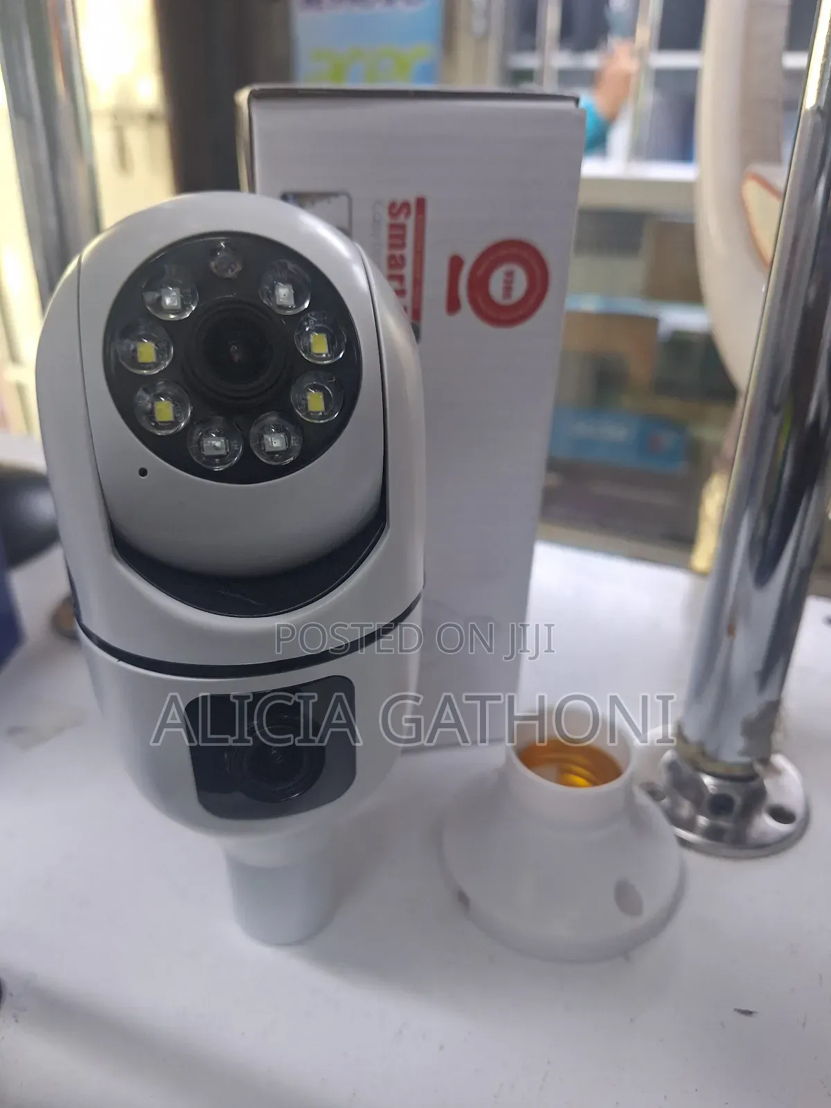 Dual Camera Bulb Camera V380 New