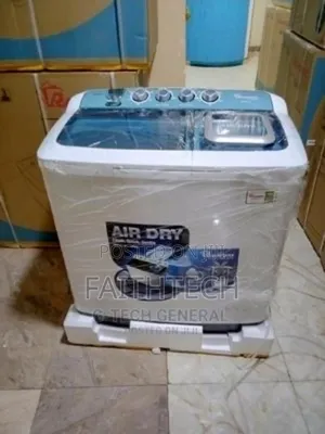 *Ramtons Washing Machine Twin Tub 10kg With Air Dryer
