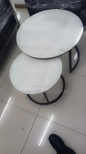 Modern, Versatile Space-Saving Elegant Marble Coffee Table