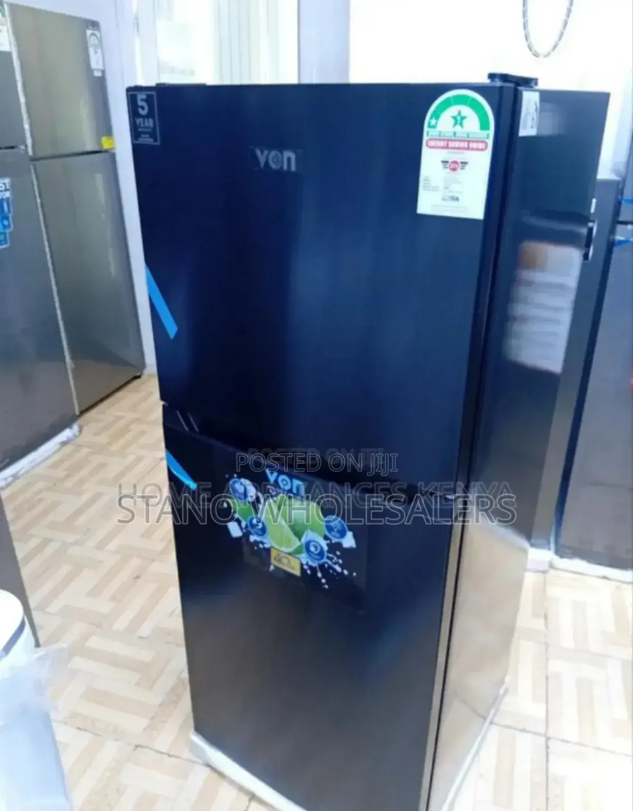 Two Doors- Big Non Frost Von 182litres Fridge