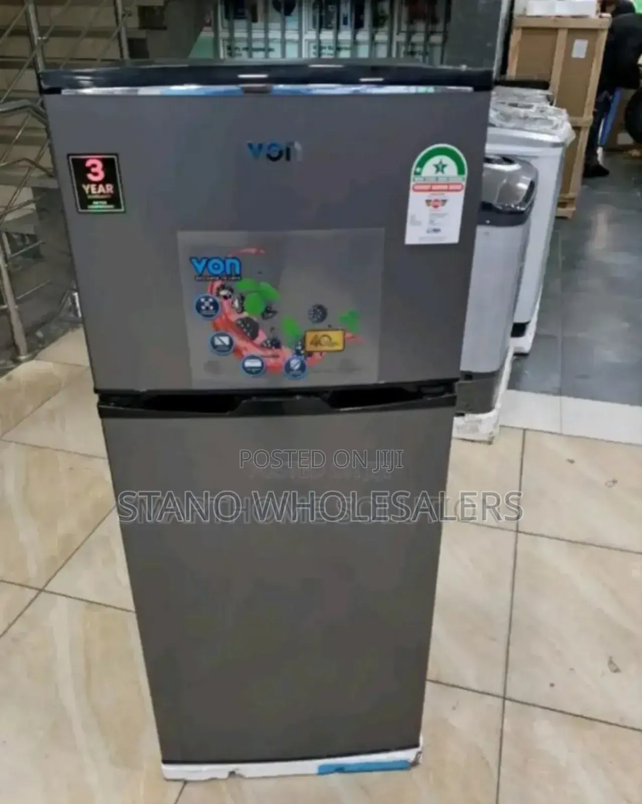 Direct Cool- Von 175litres Fridge