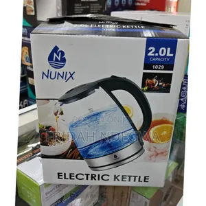 *Nunix Glass Kettle 2l
