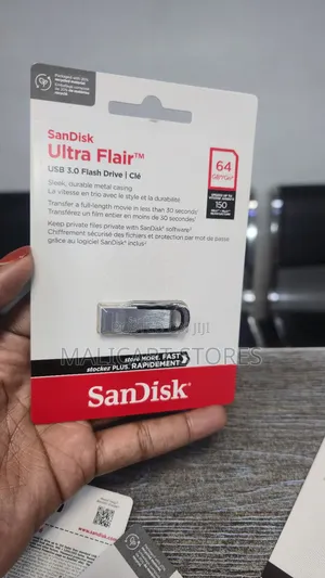 Sandisk Ultra Flair Usb 3.0 Flash Drive 64gb