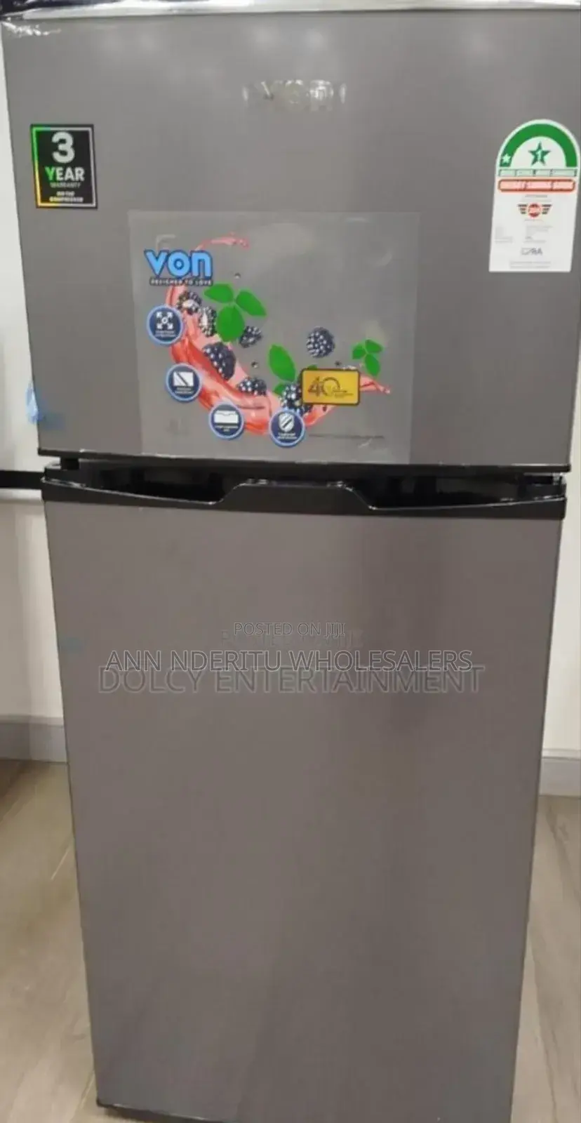Home Use. Commercial Big- Von 175litres Fridge