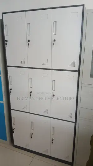 6-Locker Grade a Secure Organized Storage Cabinet
