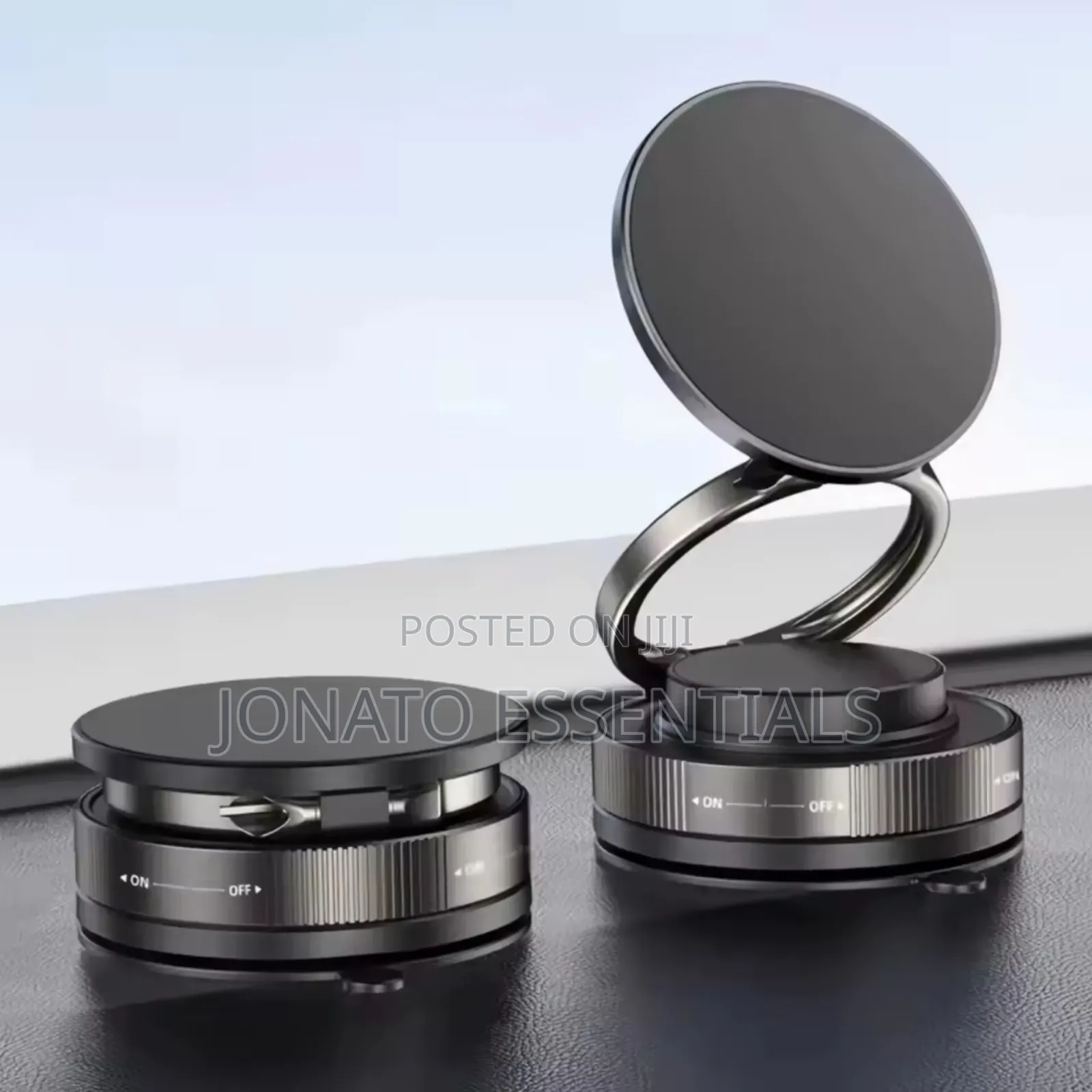 360° Rotating Magnetic Phone Holder, Foldable Retractable