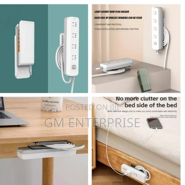 *Powerful Traceless Wall-Mounted Sticker Plug Fixer - thumbnail 2